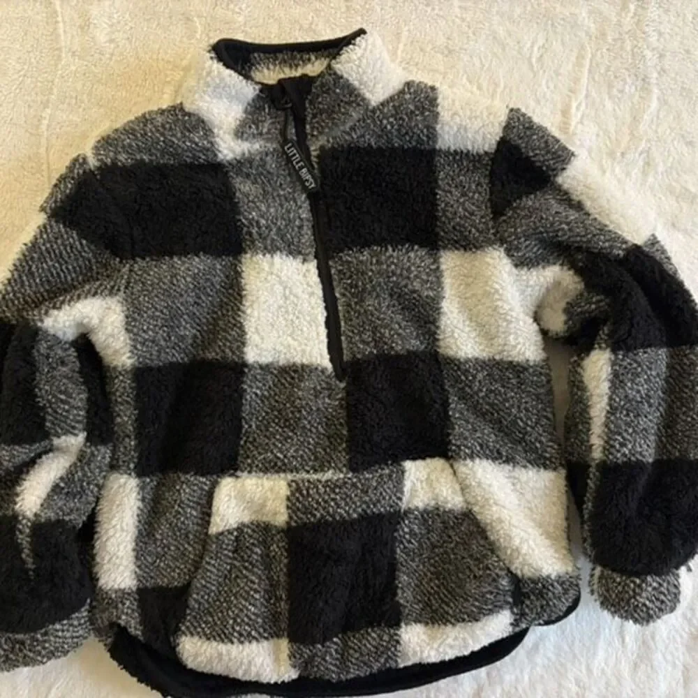 Little Bipsy Sherpa pullover toddler size 3/4